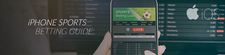 Sports betting on an iPhone