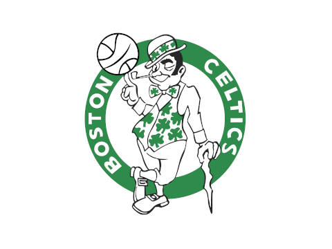 Boston Celtics' official team logo.