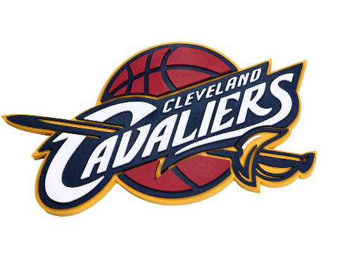 Cleveland Cavaliers elegant NBA logo.