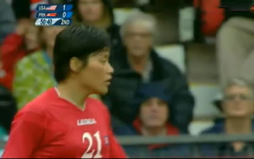 image of DPR Korea soccer player