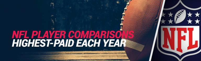 NFL Player Comparisons 2025 – The Highest Paid NFL Player Each Year