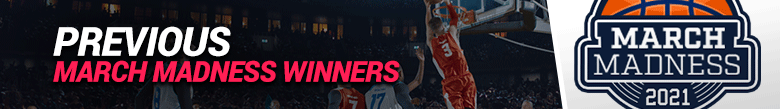 image of previous march madness winners