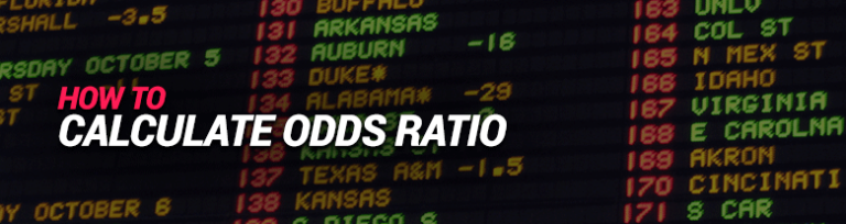 How to Calculate Odds Ratio