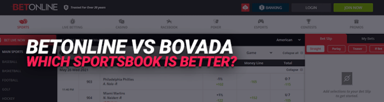 BetOnline vs Bovada: Which Sportsbook is Better in 2025?