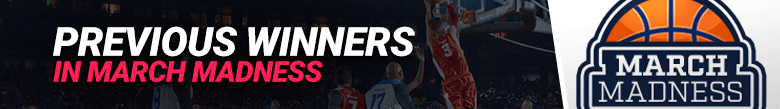 image of previous march madness winners
