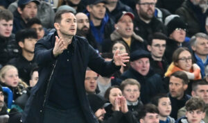 England, London -18 April 2023 - head coach Frank Lampard of Chelsea during the UEFA Champions League quarter-final 2nd leg match between Chelsea FC and Real Madrid at Stamford Bridge stadium. photo Sebastian Frej Chelsea FC v Real Madrid - UEFA Champions League Copyright: xSebastianxFrejx