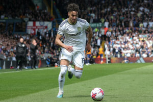 Premier League Leeds United v Newcastle United Rodrigo Moreno 19 of Leeds United on the ball during the Premier League match Leeds United vs Newcastle United at Elland Road, Leeds, United Kingdom, 13th May 2023 Photo by James Heaton/News Images Leeds Elland Road West Yorkshire United Kingdom Copyright: xJamesxHeaton/NewsxImagesx