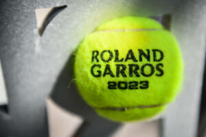 May 24, 2023, Paris, France, France: Illustration of the official ball during Roland-Garros 2023, French Open 2023, Grand Slam tennis tournament at the Roland-Garros Stadium on May 24, 2023 in Paris, France. Paris France - ZUMAm308 20230524_zsp_m308_052 Copyright: xMatthieuxMirvillex