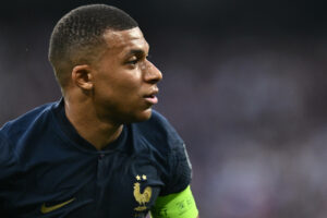 PARIS, FRANCE - JUNE 19: Kylian Mbappe of France during the UEFA EURO, EM, Europameisterschaft,Fussball 2024 qualifying round group B match between France and Greece at Stade de France on June 19, 2023 in Paris, France v Greece: Group B - UEFA EURO 2024 Qualifying Round Copyright: xSebastianxFrejx