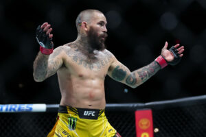 March 25, 2023, San Antonio, Texas, San Antonio, Texas, USA: SAN ANTONIO, TEXAS - MARCH 25: Marlon Vera in his Bantamweight fight during the UFC Fight Night event at AT&T Center on March 25, 2023 in San Antonio, Texas, USA. San Antonio, Texas USA - ZUMAp175 20230325_zsa_p175_360 Copyright: xLouisxGrassex