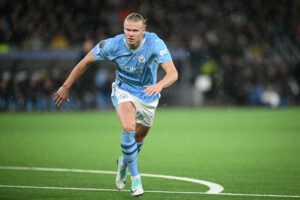 FUSSBALL CHAMPIONS LEAGUE SAISON 2023/2024 Vorrunde Gruppe G 3. Spieltag BSC Young Boys Bern - Manchester City 25.10.2023 Erling Haaland Manchester City *** FOOTBALL CHAMPIONS LEAGUE SEASON 2023 2024 preliminary round Group G 3 matchday BSC Young Boys Bern Manchester City 25 10 2023 Erling Haaland Manchester City