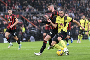 Bournemouth v Burnley Premier League Jay Rodriguez of Burnley shoots during the Premier League match at the Vitality Stadium, Bournemouth Copyright: xJeremyxLandeyx FIL-19167-0137
