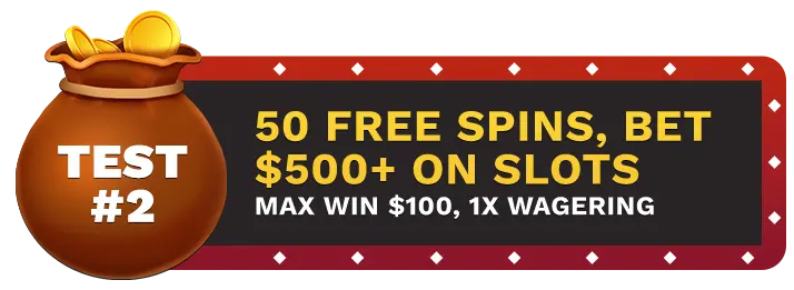 Image of Wild Casino Slots Happy Hour bonus, showing a money bag with coins in it on top of a vegas style sign.