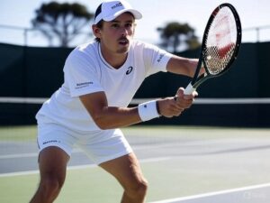 Alex de Minaur vs. Ben Shelton is staged in the quarterfinals of the National Bank Open this week.