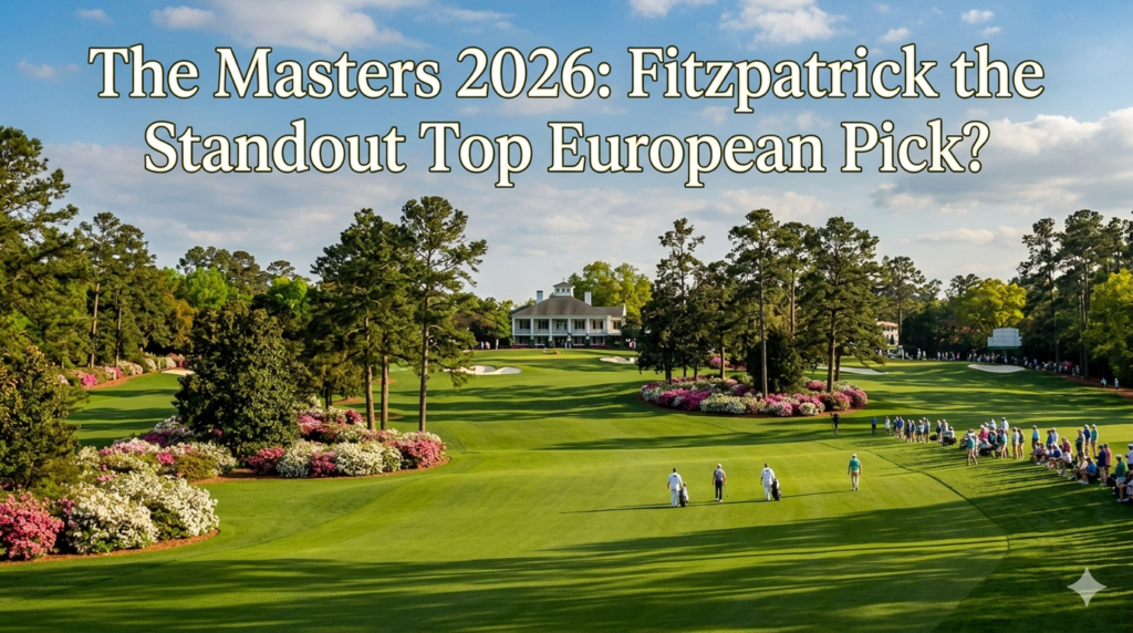 The Masters 2026: Fitzpatrick the Standout Top European Pick?