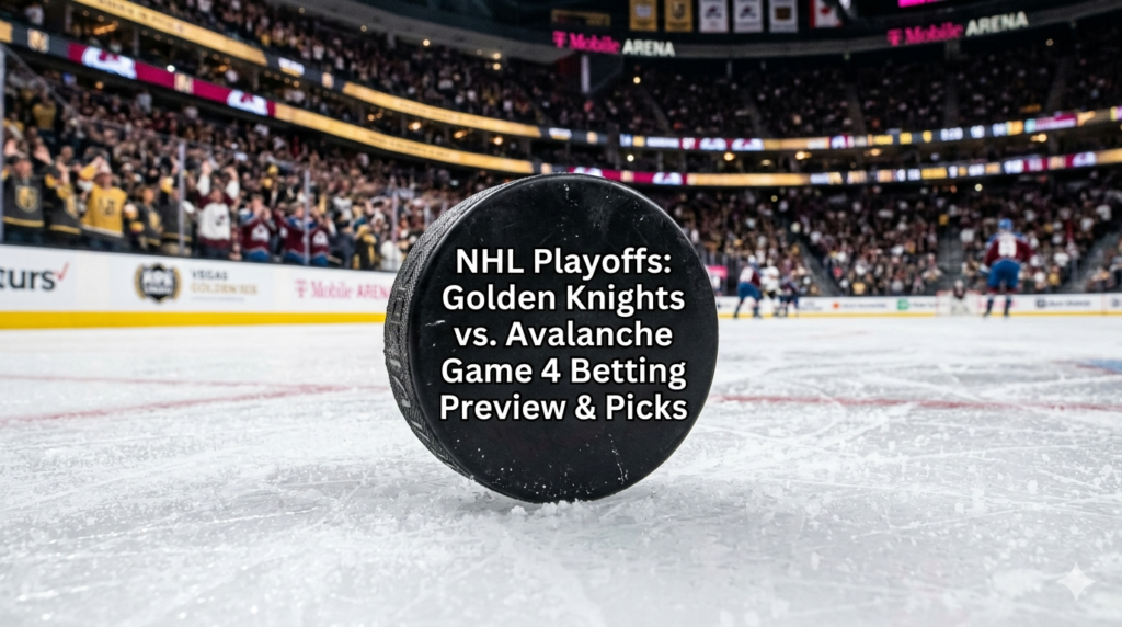 NHL Playoffs: Vegas Golden Knights vs. Colorado Avalanche Picks – Game 4 Betting Preview, Team News, and Predictions (May 26)