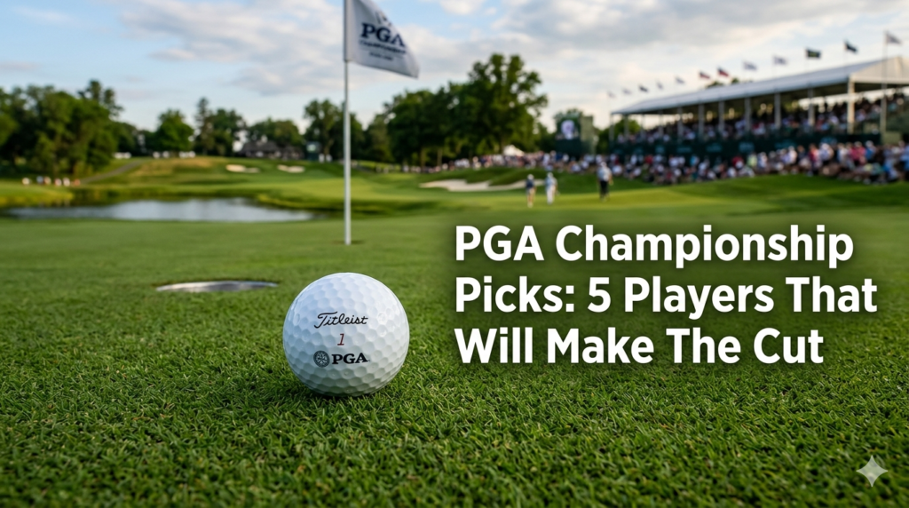 PGA Championship Picks: 5 Players That Will Make The Cut