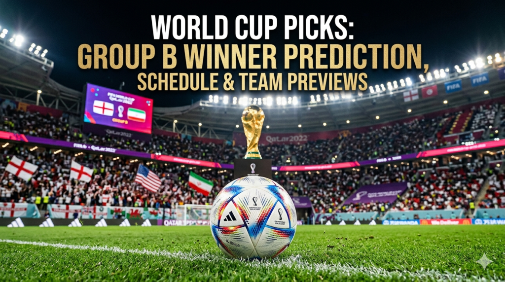 World Cup 2026 Picks: Group B Winner Prediction, Schedule & Team Previews