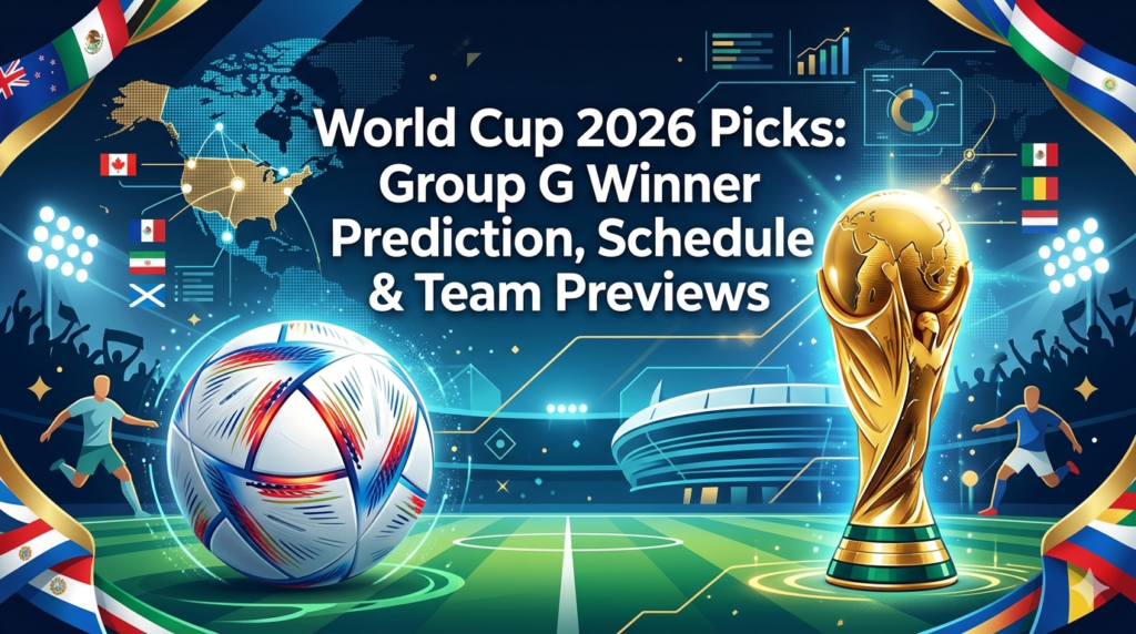 World Cup 2026 Picks: Group G Winner Prediction, Schedule & Team Previews