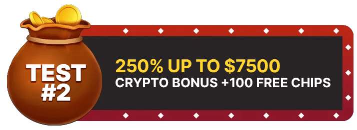 image of the second jackspay casino real money deposit test of a 250% crypto bonus up to $7500 and 100 free chips