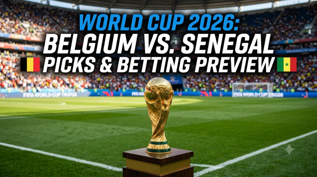 Belgium vs. Senegal Picks – World Cup Round of 32 Betting Preview, Team News, and Predictions (Jul 1)