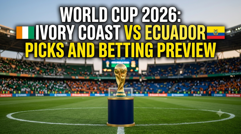 2026 World Cup Group E: Côte d’Ivoire vs Ecuador Preview, Odds and Predictions (June 14)