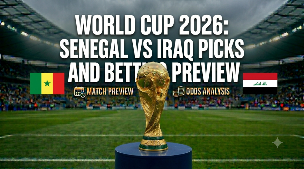 2026 World Cup Group I: Senegal vs Iraq Preview, Odds and Predictions (June 26)