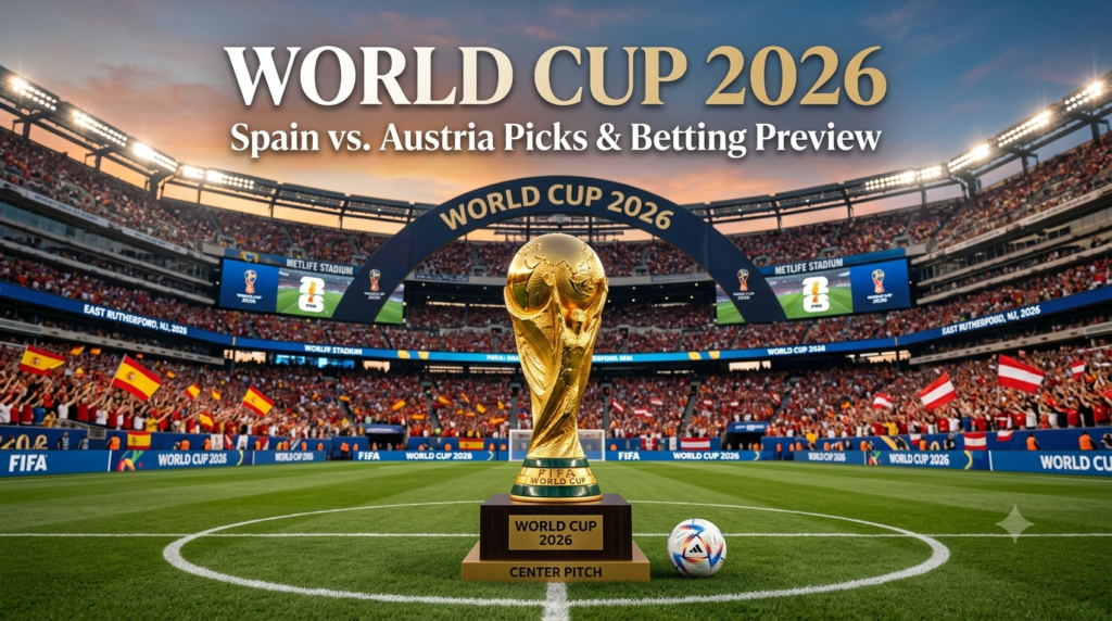Spain vs. Austria Picks – World Cup Round of 32 Betting Preview, Team News, and Predictions (Jul 2)