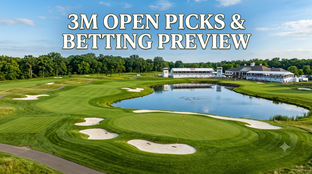 3M Open Picks, Odds & Betting Preview (Jul 23-26)