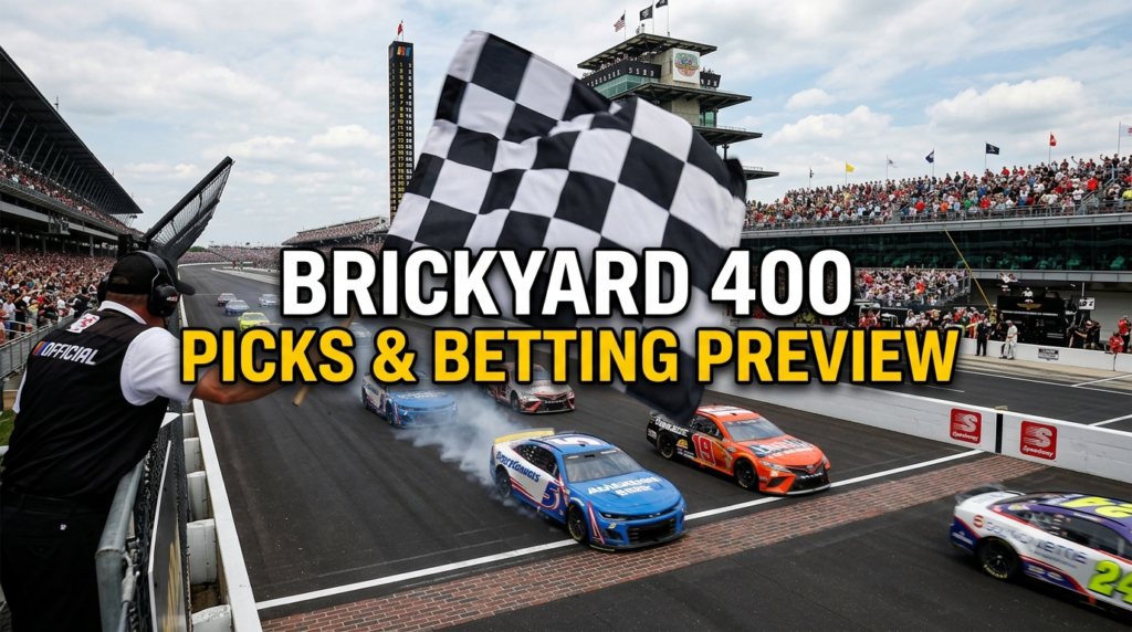 Brickyard 400 Picks, NASCAR Odds & Betting Preview (Jul 26)