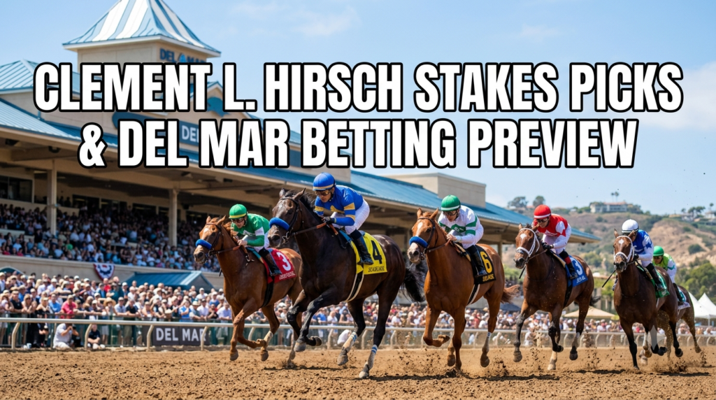 Clement L. Hirsch Stakes Picks – Horse Racing Odds, Betting Preview, and Del Mar Predictions (Aug 1)