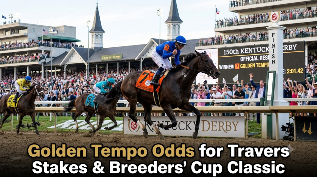 Golden Tempo Odds: Derby Champ Favored for Travers Stakes