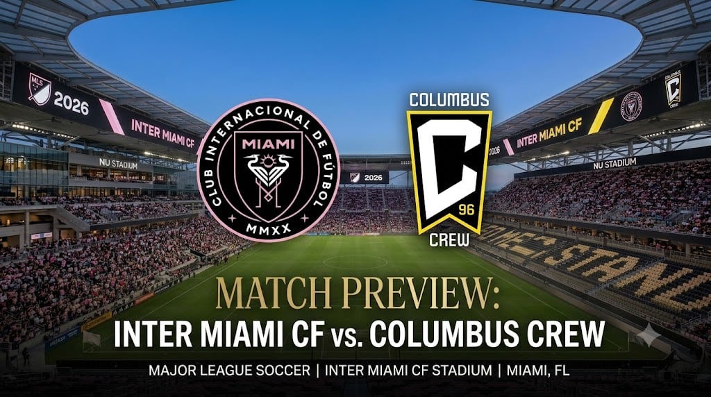 MLS: Inter Miami vs. Columbus Crew Preview, Odds, Predictions (Aug 1)