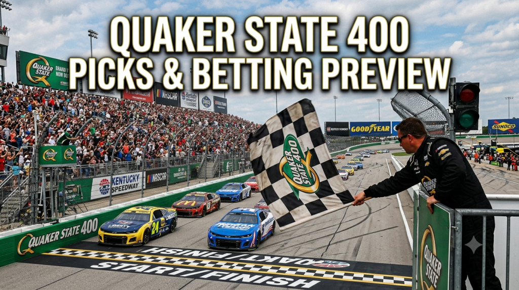 Quaker State 400 Picks, Odds & Preview (Jul 12)
