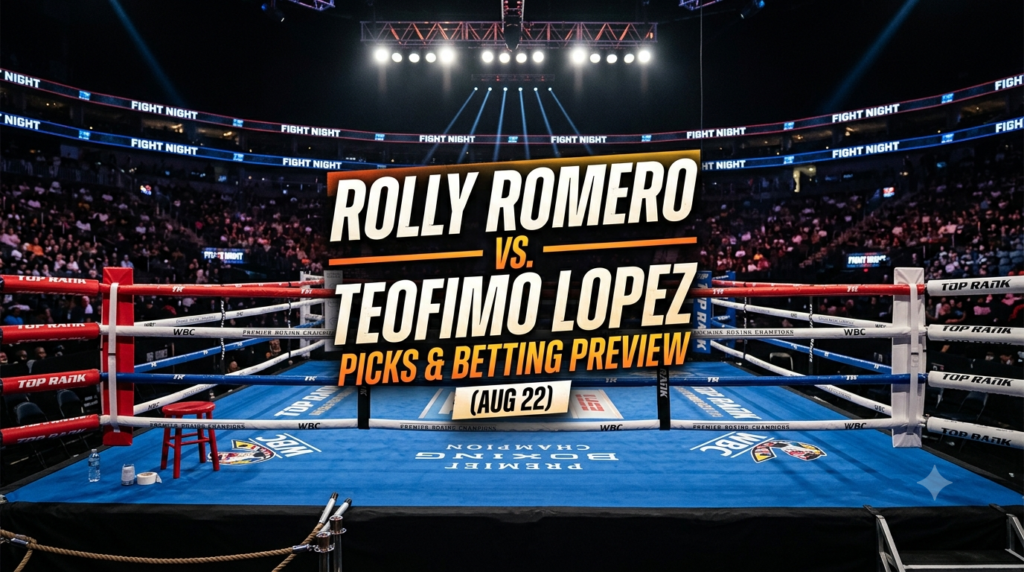 Rolly Romero vs. Teofimo Lopez Picks, Odds & Betting Preview (Aug 22)