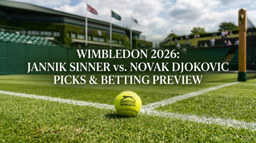 Jannik Sinner vs. Novak Djokovic Picks – Wimbledon Betting Preview and Predictions (Jul 10)