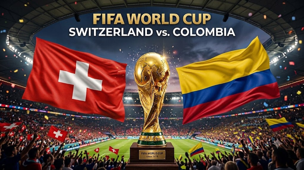 Switzerland vs. Colombia – World Cup Round of 16 Betting Preview, Team News, and Predictions (July 7)