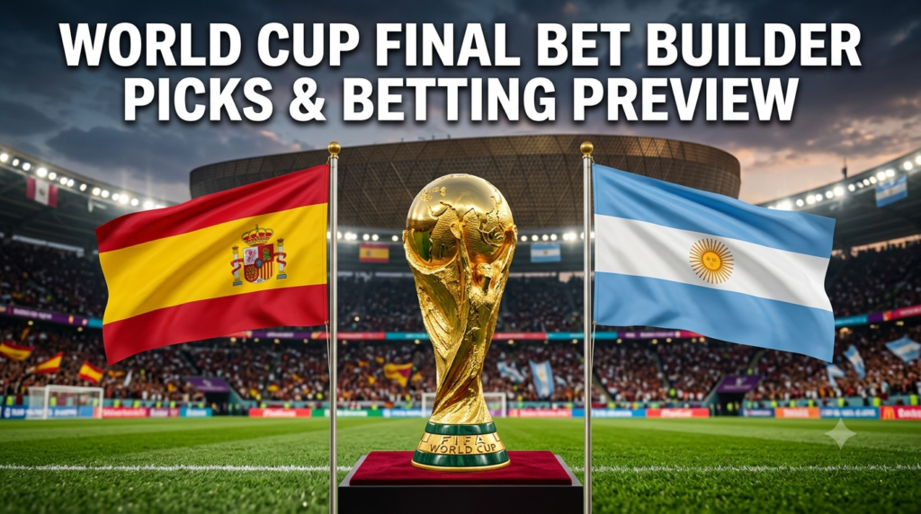 World Cup Final Bet Builder Picks & Betting Preview (Jul 19) 