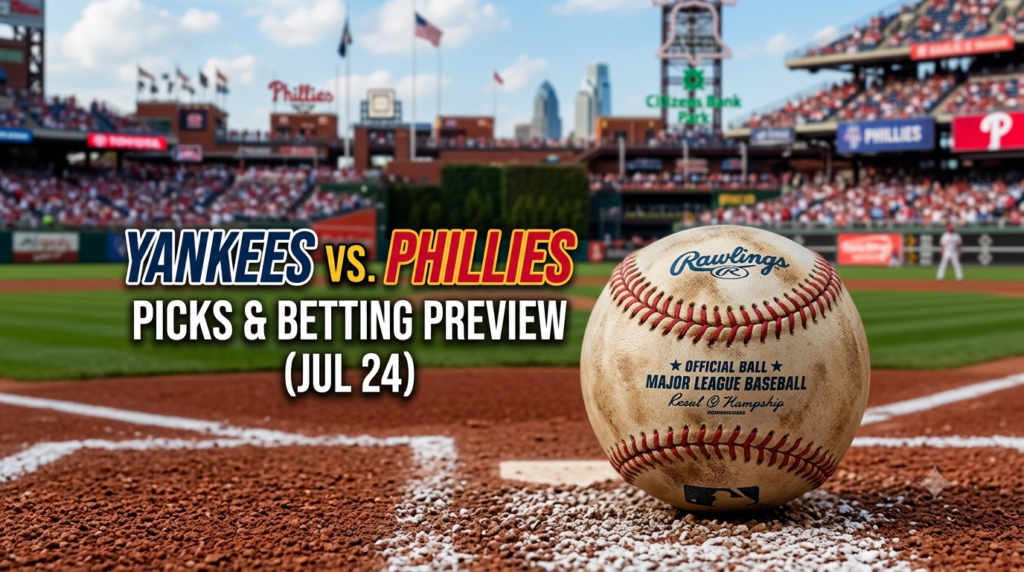 New York Yankees vs. Philadelphia Phillies Picks – Betting Preview, Vegas Odds, and MLB Predictions (Jul 24)