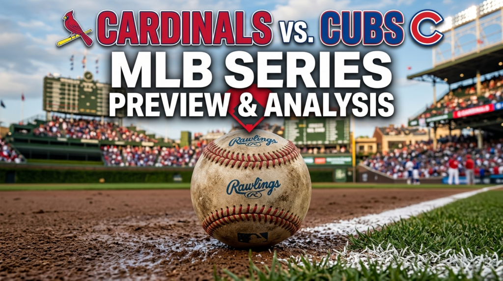 Cardinals vs. Cubs Picks – MLB Series Betting Preview, Team News, and Predictions (Aug 14-16)