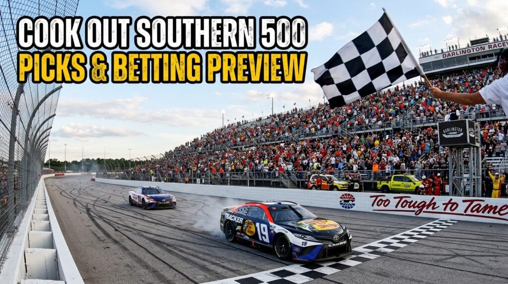 Cook Out Southern 500 Picks, NASCAR Odds & Betting Preview (Sep 6)