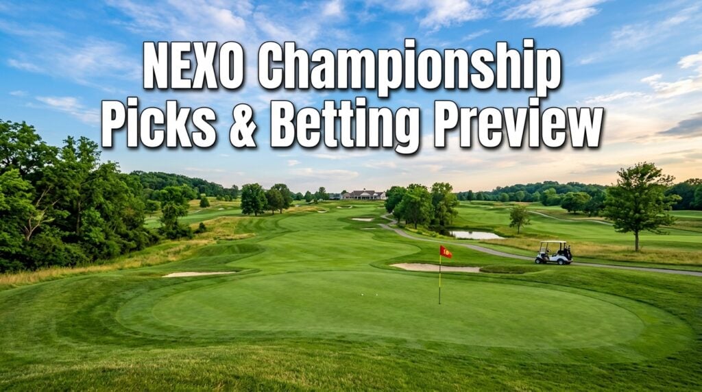 NEXO Championship Picks, Odds & Betting Preview (Aug 20-23) - Vegas Odds