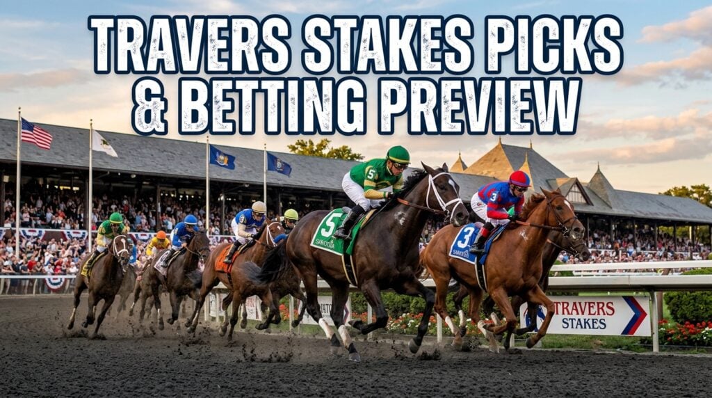 Travers Stakes Picks — Derby Winner Golden Tempo Favored at +265 on Return to Action (Aug 29)