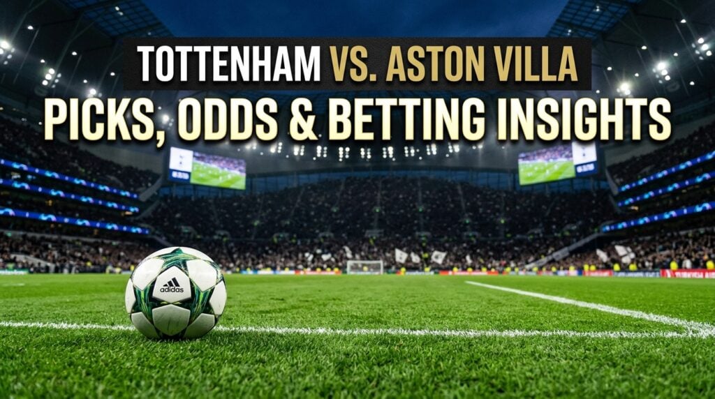 Tottenham vs. Aston Villa EPL Picks, Odds, and Betting Analysis — Winless Rivals to Play Out a Tame Draw in North London?