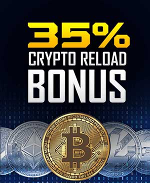 35% Crypto Reload Bonus